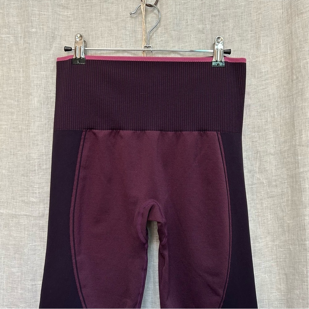 Thirdlove Flex Seamless Leggings maroon pink size large - Picture 7 of 13